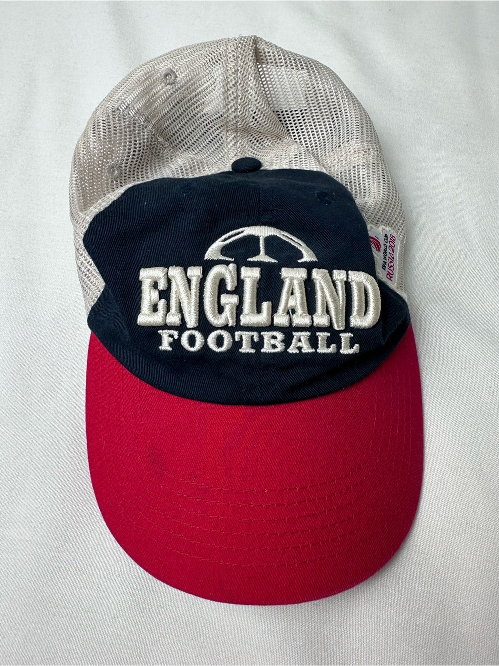 England Football Team American Needle Trucker Mesh Style Snapback hat Cap